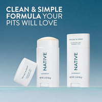 Thumbnail for Image 2 of Native Deodorant Contains Naturally Derived Ingredients, 72 Hour Odor Control, Deodorant for Women and Men, Aluminum Free, Sea Salt & Cedar 2.3 Ounce (Pack of 12)