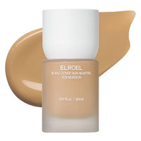 Thumbnail for Image 13 of No.370 for the product ELROEL Blanc Cover Foundation - K Beauty Liquid Foundation Makeup