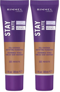 Thumbnail for Image 24 of Noisette / 1 Fl Oz (Pack of 2) for the product Rimmel Stay Matte Liquid Foundation