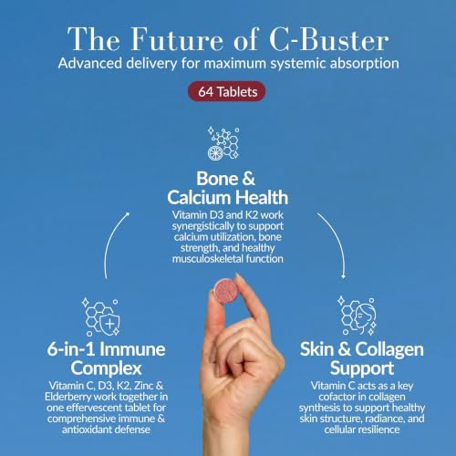 Image 3 of Aurora Nutrascience C-Buster Lipo-Vescent Tablets, 8 Tube Pack
