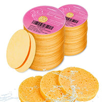Thumbnail for Image 15 of Yellow / 4 Count (Pack of 50) for the product GAINWELL Compressed Facial Sponges