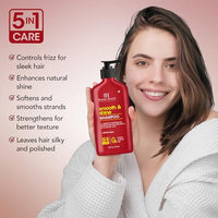 Thumbnail for Image 6 of Botanic Hearth Hibiscus Shampoo For All Hair Types - 16 Fl oz