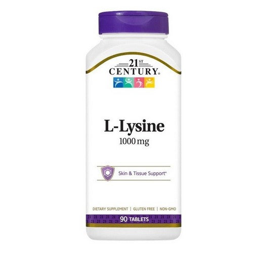 21st Century L Lysine 90 Tabs
