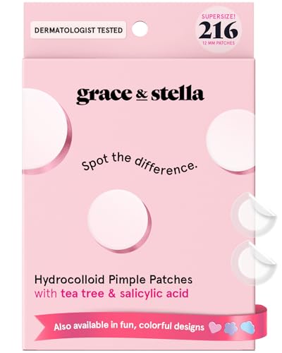 Image 15 of 216 Count (Pack of 1) / Clear Confidence for the product grace & stella Award Winning Pimple Patches for Face