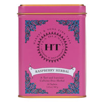 Thumbnail for Image 2 of Harney & Sons Raspberry Herbal Tea, Caffeine Free, 20 Sachets Tin