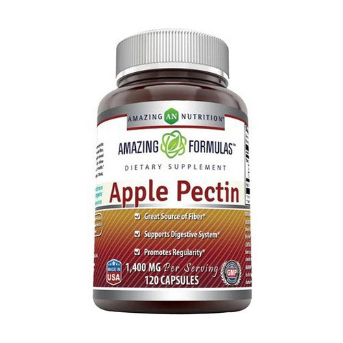 Amazing Nutrition Amazing Formulas Apple Pectin 1400 mg 120 Caps