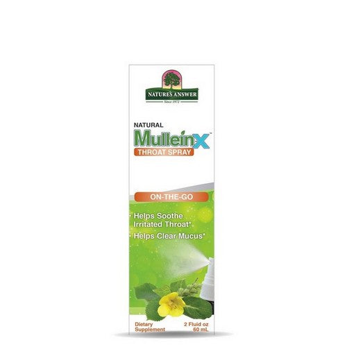Nature's Answer Mullein X Throat Spray 2 Oz