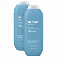 Thumbnail for Image 3 of Glacier + Granite / 18 Fl Oz (Pack of 2) for the product Method Men’s Body Wash
