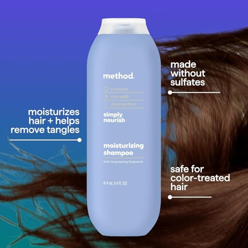 Image 5 of Method Moisturizing Shampoo, Simply Nourish, 14 oz, Pack of 2