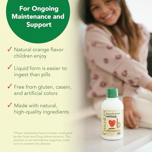 Image 9 of ChildLife Essentials Liquid Calcium Supplement for Kids