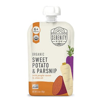 Thumbnail for Image 1 of Default Title for the product Serenity Kids Organic Veggie Puree Baby Food Pouches 3.5 Ounce