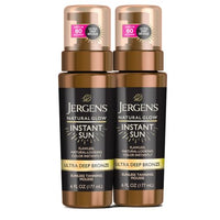 Thumbnail for Image 4 of Ultra Deep Bronze / 6 Fl Oz (Pack of 2) / 2 Pack (6 Fl Oz), Self Tanning Mousse for the product Jergens Natural Glow Self Tanner Mousse