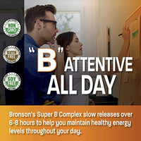 Thumbnail for Image 7 of Bronson Super B Vitamin B Complex Sustained Release for Energy