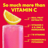 Thumbnail for Image 3 of Emergen-C Vitamin C 1000mg Immune Support Powder Pink Lemonade 30 Packs