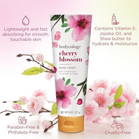 Thumbnail for Image 5 of Bodycology Shea Butter Body Cream, Cherry Blossom, 8 Ounce (Pack of 12)