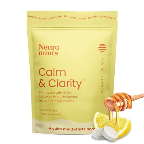 Image 1 of Default Title for the product NeuroGum Calm & Clarity Mints (Honey Lemon, 180 Pieces)