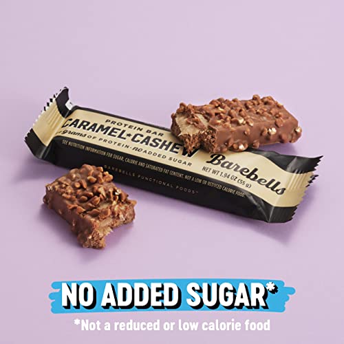 Image 3 of BAREBELLS Protein Bars Caramel Cashew - 12 Count, Pack of 2