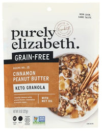 Thumbnail for Image 1 of Default Title for the product purely elizabeth. Granola Peanut Butter Collagen Grain Free, 8 Ounce