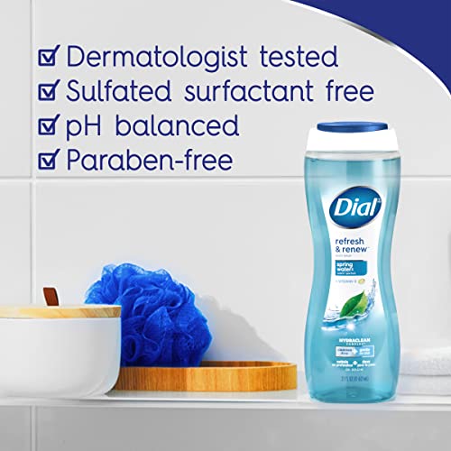 Image 5 of Dial Body Wash Refresh & Renew Spring Water 32 fl oz Pack of 2