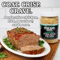 Thumbnail for Image 6 of Pork King Good Italian Pork Rind Panko Bread Crumbs, 2 Pack, Gluten Free