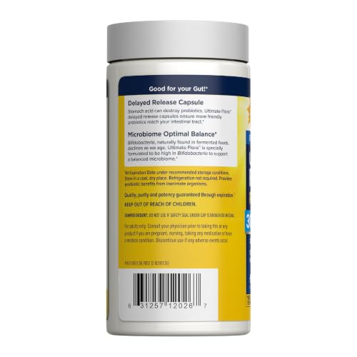 Image 3 of RenewLife Extra Care Ultimate FLORA Probiotic, 60 capsules