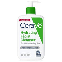 Thumbnail for Image 1 of 16 Fl Oz (Pack of 1) for the product CeraVe Hydrating Cleanser with Hyaluronic Acid Gentle Face Cleanser