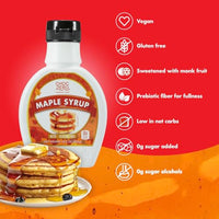 Thumbnail for Image 3 of ChocZero Sugar Free Maple Syrup, 10.5 oz Bottle (Pack of 2)