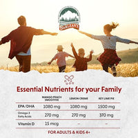 Thumbnail for Image 5 of Barlean's Omega-3 Fish Oil Liquid, 1500mg EPA & DHA, Variety Pack, 8oz