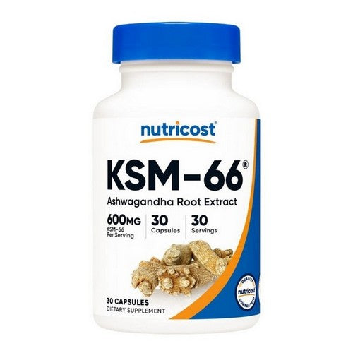 Nutricost KSM-66 Capsules 600 Mg 30 Count