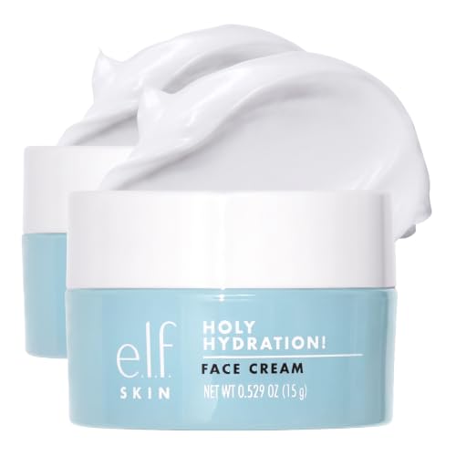 Image 1 of Default Title for the product e.l.f. SKIN Mini Holy Hydration! Face Cream, Moisturizer For Nourishing & Plumping Skin, Infused With Hyaluronic Acid, Vegan & Cruelty-Free, 0.529 Oz (Pack of 2)