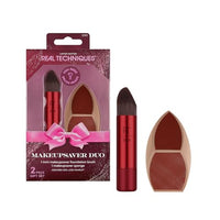 Thumbnail for Image 2 of 2 Count (Pack of 8) for the product Real Techniques Makeupsaver Duo 2-Piece Gift Set, Brush & Makeup Sponge