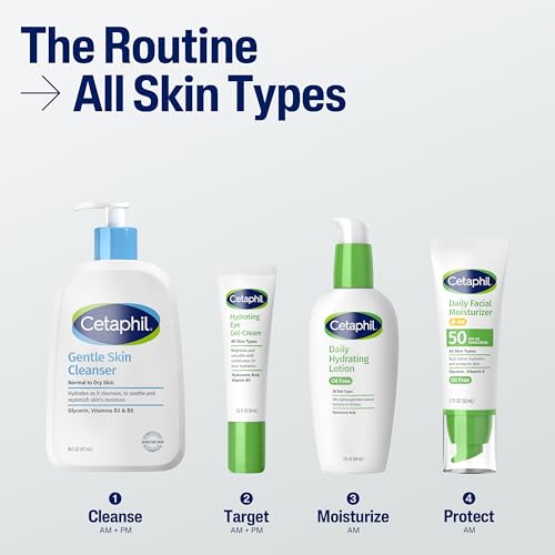 Image 5 of Cetaphil Daily Facial Moisturizer SPF 50 Fragrance-Free 1.7oz 2ct