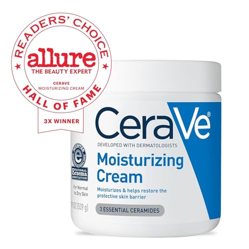 Image 2 of CeraVe Moisturizing Cream, Face & Body Moisturizer for Dry Skin, 19oz