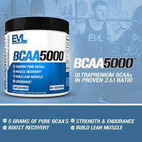 Thumbnail for Image 4 of Evlution EVL BCAAs Amino Acids Powder - 5g Branched Chain Amino Acids Supplement for Men - Unflavored Powder