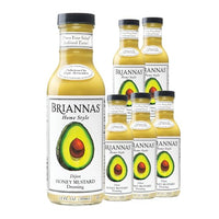 Thumbnail for Image 1 of Default Title for the product BRIANNAS Home Style Dijon Honey Mustard Dressing 12 oz. Bottles 6 Pack