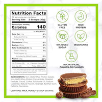 Thumbnail for Image 3 of CHIKE Chocolate Peanut Butter High Protein Iced Coffee Powder Whey