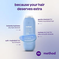 Thumbnail for Image 4 of Method Moisturizing Shampoo, Simply Nourish, 14 fl oz