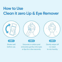 Thumbnail for Image 7 of BANILA CO Clean it Zero Lip & Eye Remover - Bi-Phase Eye & Lip (3.38 fl oz)