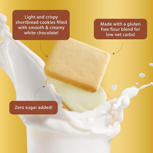 Image 4 of ChocZero Jolies Sugar Free White Chocolate Cookies