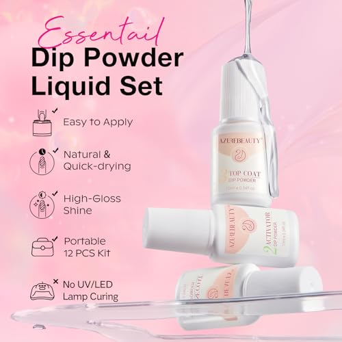 Image 20 of AZUREBEAUTY Dip Powder Nail Kit