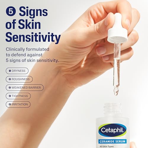Image 2 of Cetaphil Ceramide Serum Skin Barrier Repair Sensitive Skin, 1oz