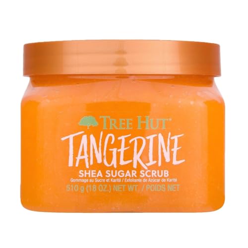 Image 1 of Default Title for the product Tree Hut Tangerine Body Scrub, Exfoliating Sugar Scrub, Vegan, 18 Oz
