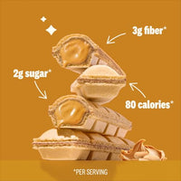 Thumbnail for Image 4 of RIP VAN Crispy Dunes Peanut Butter Wafer Sticks – 12 Pack