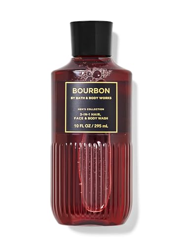 Image 1 of Default Title for the product Bath & Body Works Bourbon For Men 3-in-1 Hair, Face & Body Wash 10 oz