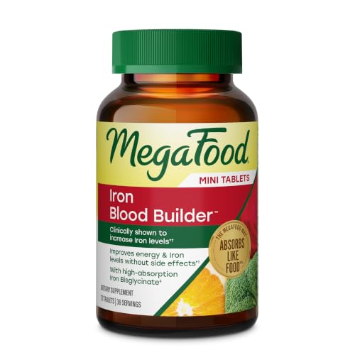 Image 1 of Unflavored / 72 Count (Pack of 1) for the product MegaFood Blood Builder Iron Supplement