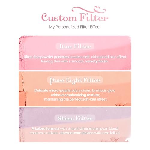 Image 3 of 2aN Gleaming Tension Cushion Foundation Pact + Dual Cheek Blusher Peachy Glow Makeup Set