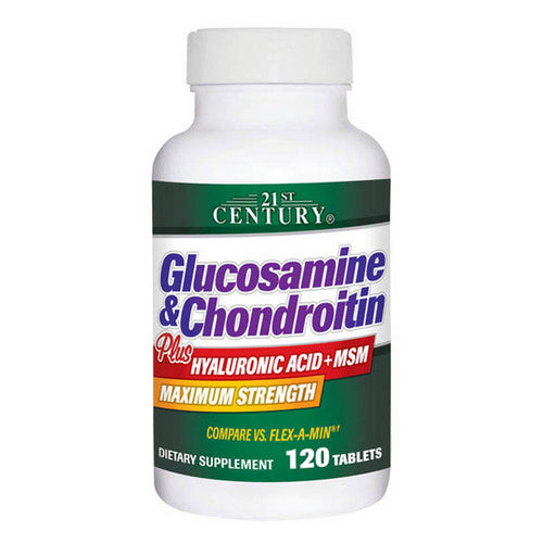 21st Century Glucosamine & Chondriotin Plus 120 Tabs