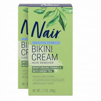 Thumbnail for Image 2 of 1.7 Ounce (Pack of 2) for the product Nair Bikini Cream with Green Tea Sensitive Formula, 1.7 Ounce