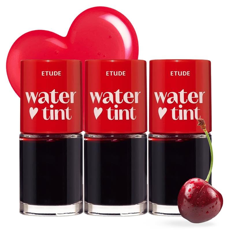 Image 14 of 3 Cherry Ade for the product ETUDE Dear Darling Water Tint Lip and Cheek Stain
