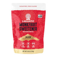Thumbnail for Image 1 of Golden Raw Cane / 80 Ounce (Pack of 1) for the product Lakanto Golden Monk Fruit Sweetener with Erythritol